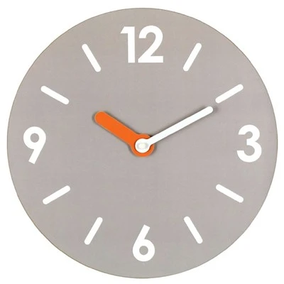 Ronde plastic wandklok